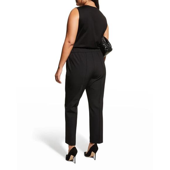 Lafayette 148 New York Gramercy Stretch Pants Black Pull On Womens Plus Size 24W - Picture 10 of 16